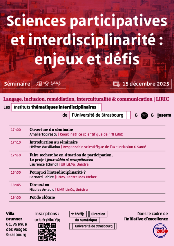 Affiche séminaire - ITI LiRiC