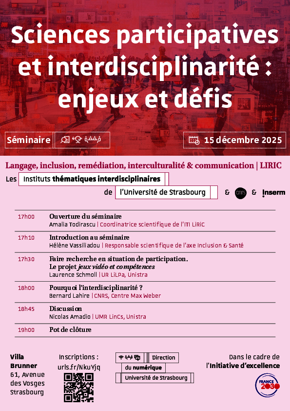 Affiche séminaire - ITI LiRiC