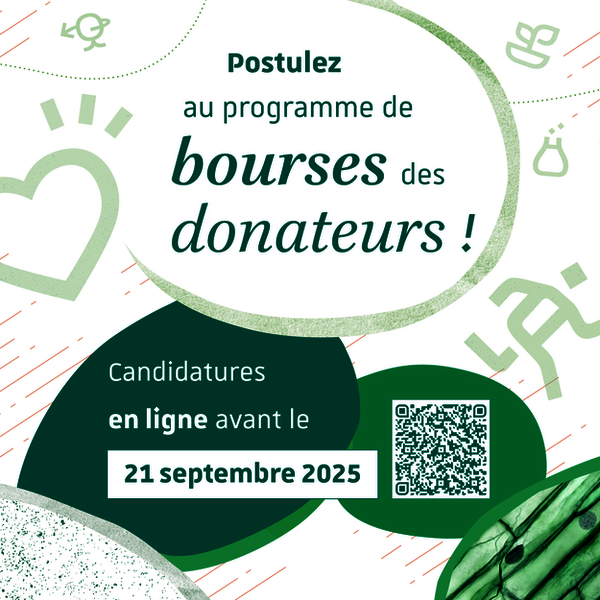 Visuel bourses des donateurs Unistra